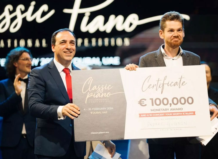 Andrey Gugnin wins top prize at Classic Piano International Competition
