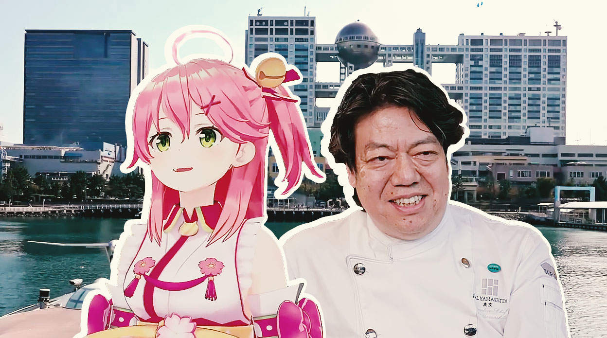 Exploring Tokyo with VTuber Sakura Miko and Executive Chef Haruyuki Yamashita